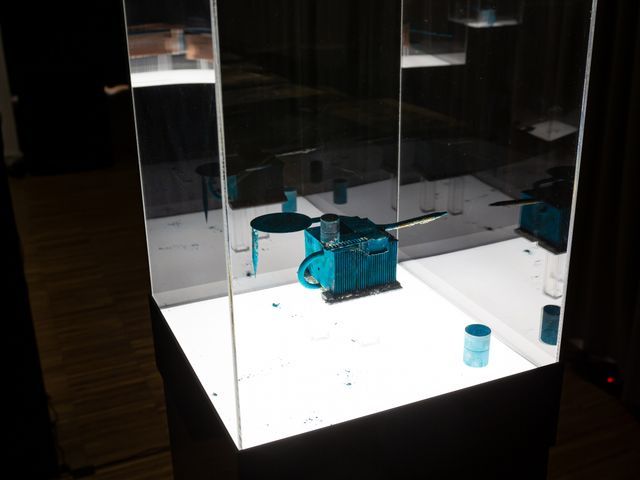 ExhibiExhibition detail, Ghoethe-institut Bucharest, November 2024. Photo Marginal